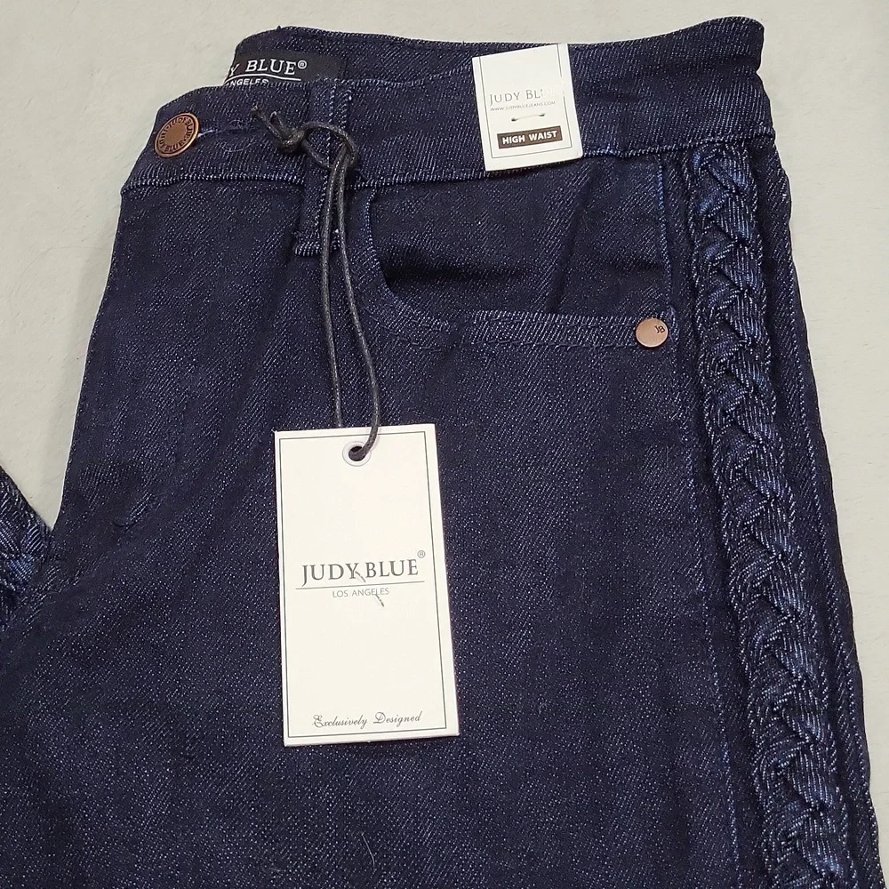 Judy Blue Women's Dark Blue Jeans - Picture 2 of 13